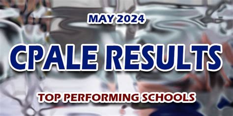 top performing schools cpale 2024